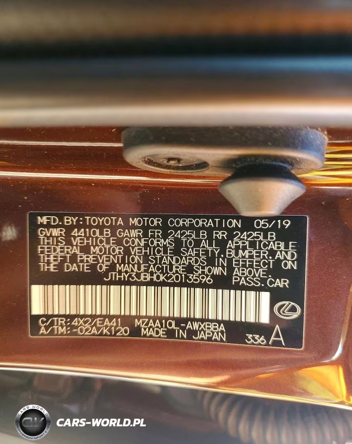 2019 Lexus Ux 200 VIN:JTHY3JBH0K2013596 - 13