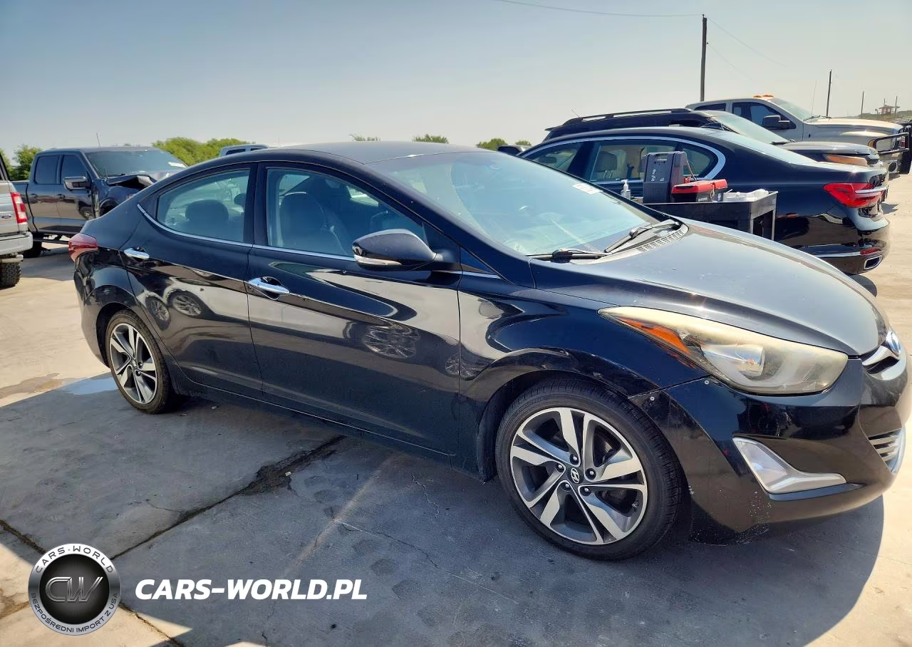 2016 Hyundai Elantra Limited VIN:KMHDH4AE4GU561540 - 4