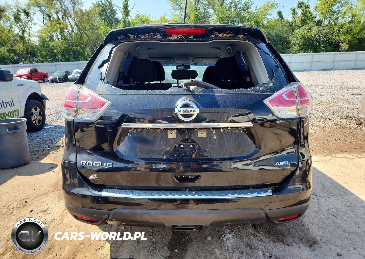 2015 Nissan Rogue S VIN:KNMAT2MV9FP538273 - 6