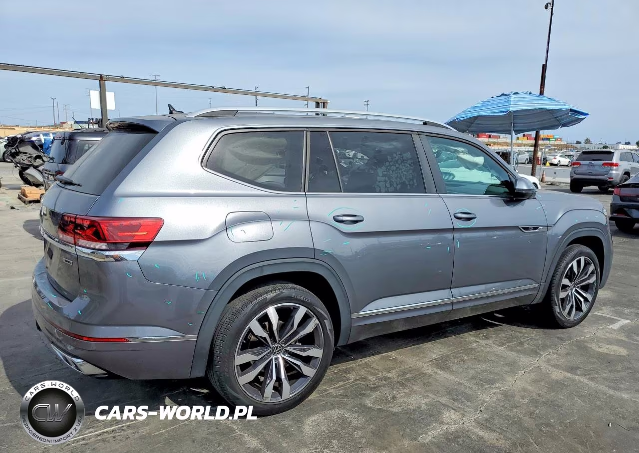 2021 Volkswagen Atlas Sel R-Line VIN:1V2SR2CA7MC601164 - 3