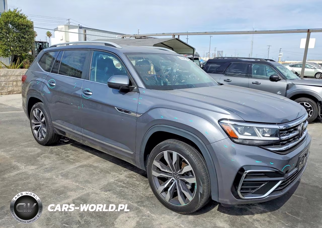 2021 Volkswagen Atlas Sel R-Line VIN:1V2SR2CA7MC601164 - 4