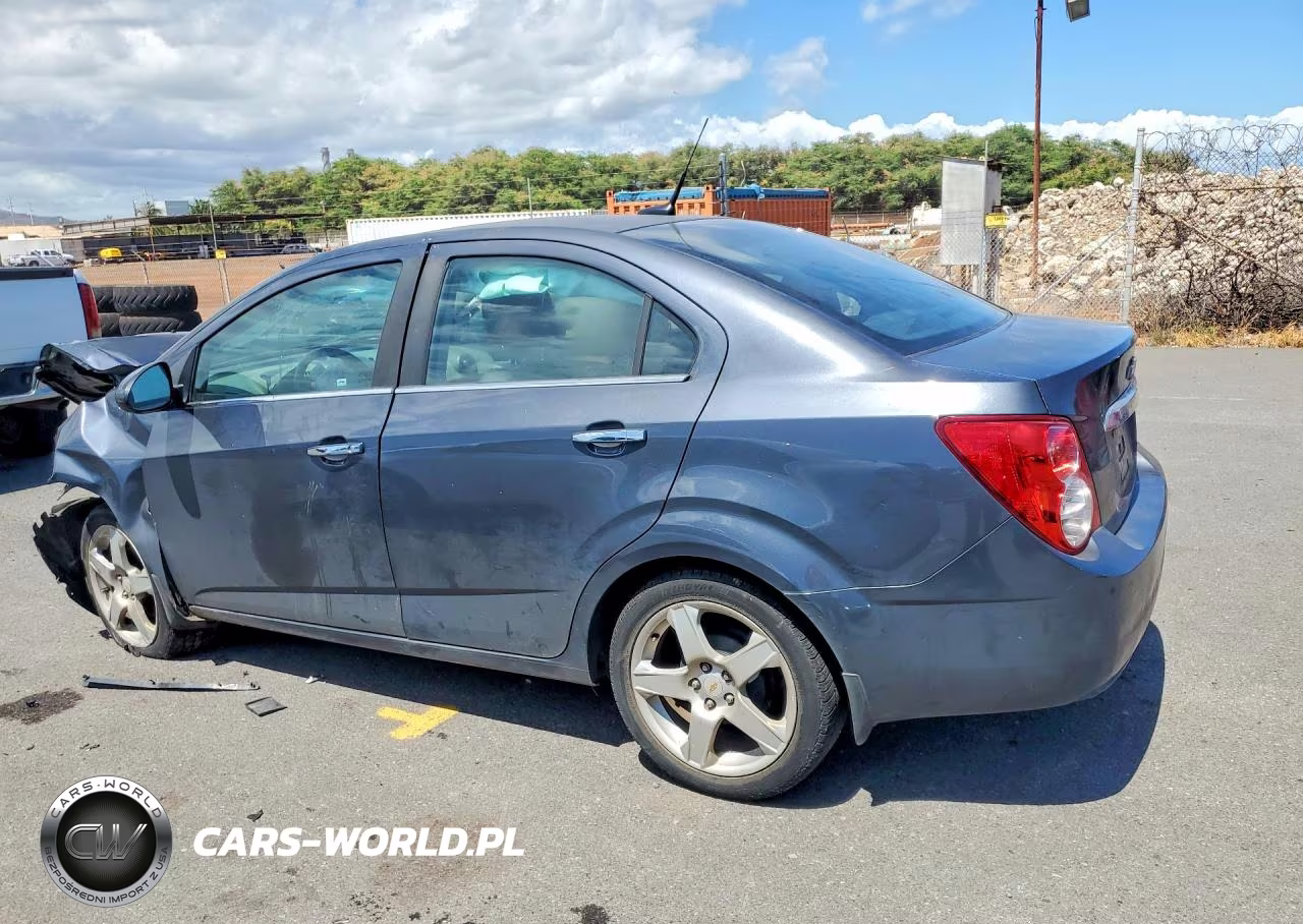 2012 CHEVROLET SONIC 2LZ VIN:1G1JE5SB1C4188941 - 2