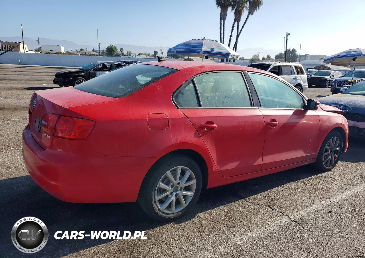 2012 Volkswagen Jetta Se VIN:3VWBP7AJ8CM318693 - 3
