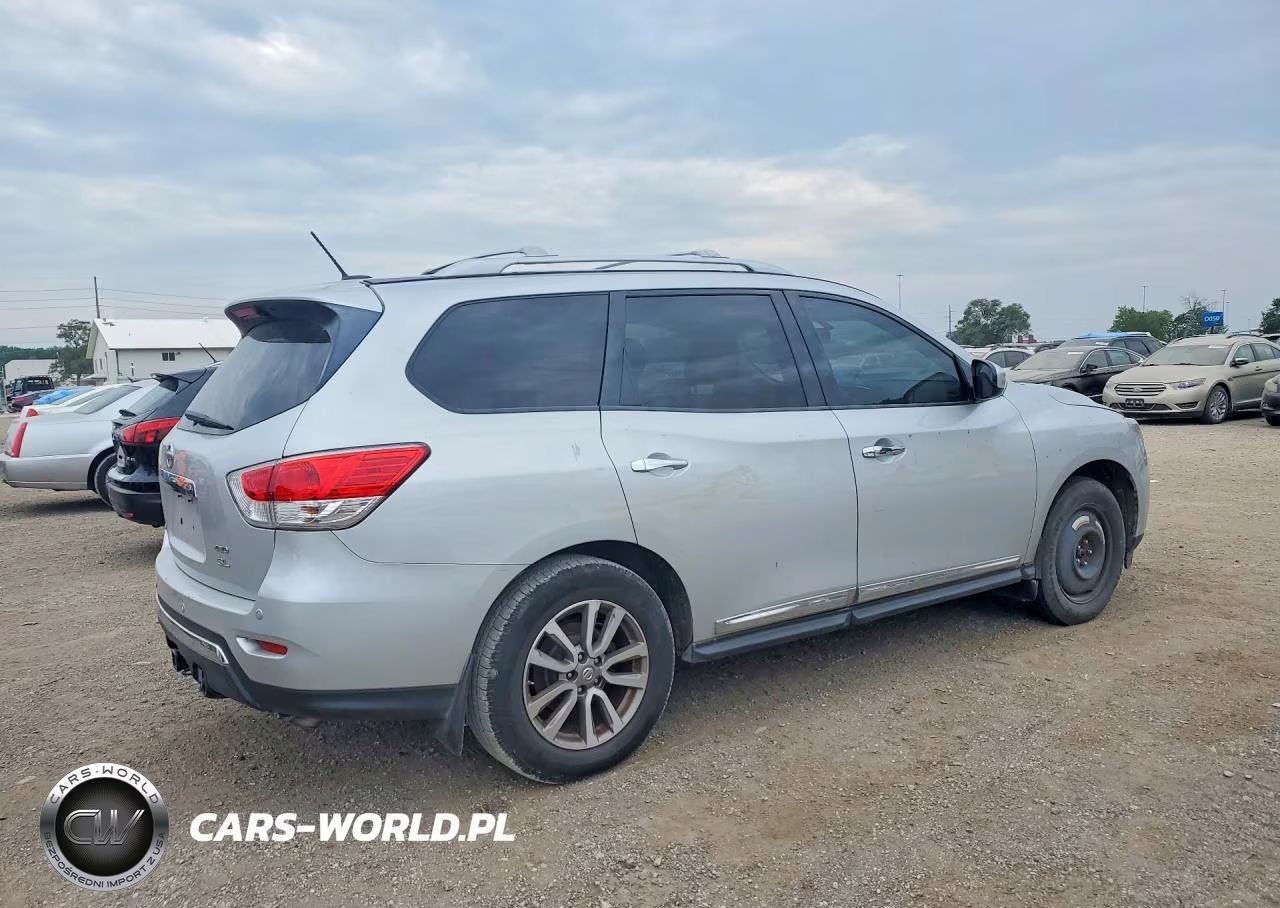 2016 Nissan Pathfinder Sl VIN:5N1AR2MM3GC644101 - 3