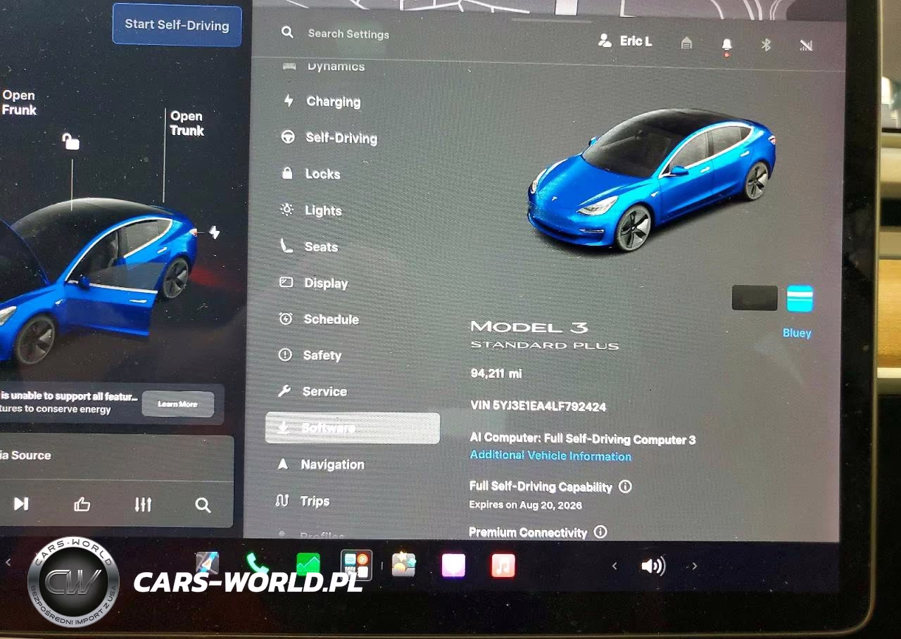 2020 Tesla Model 3 VIN:5YJ3E1EA4LF792424 - 9