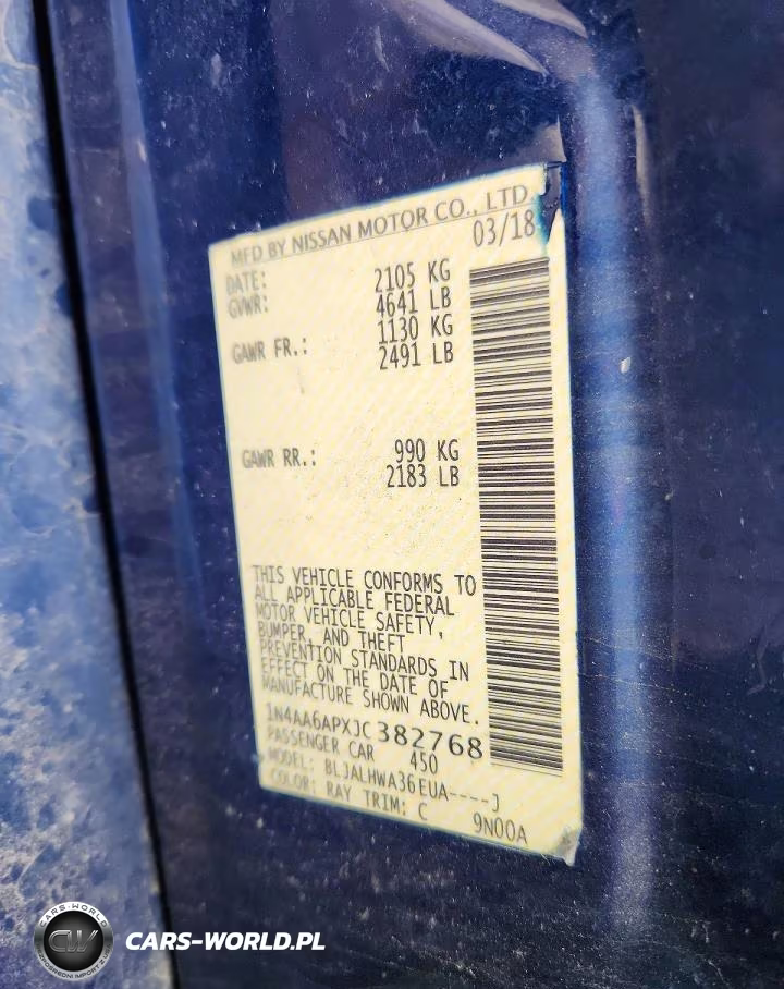 2018 Nissan Maxima Platinum VIN:1N4AA6APXJC382768 - 12