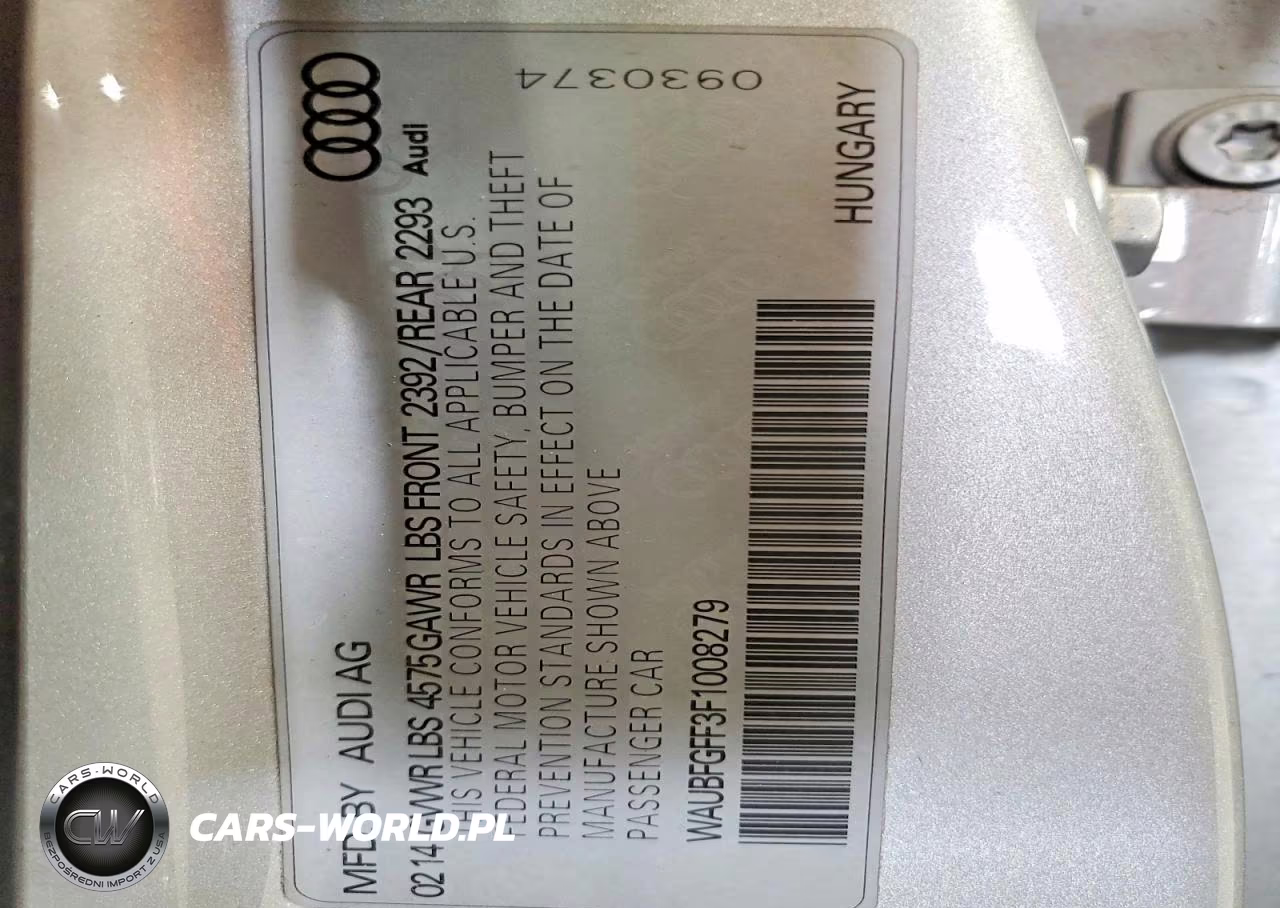 2015 Audi A3 Premium VIN:WAUBFGFF3F1008279 - 12