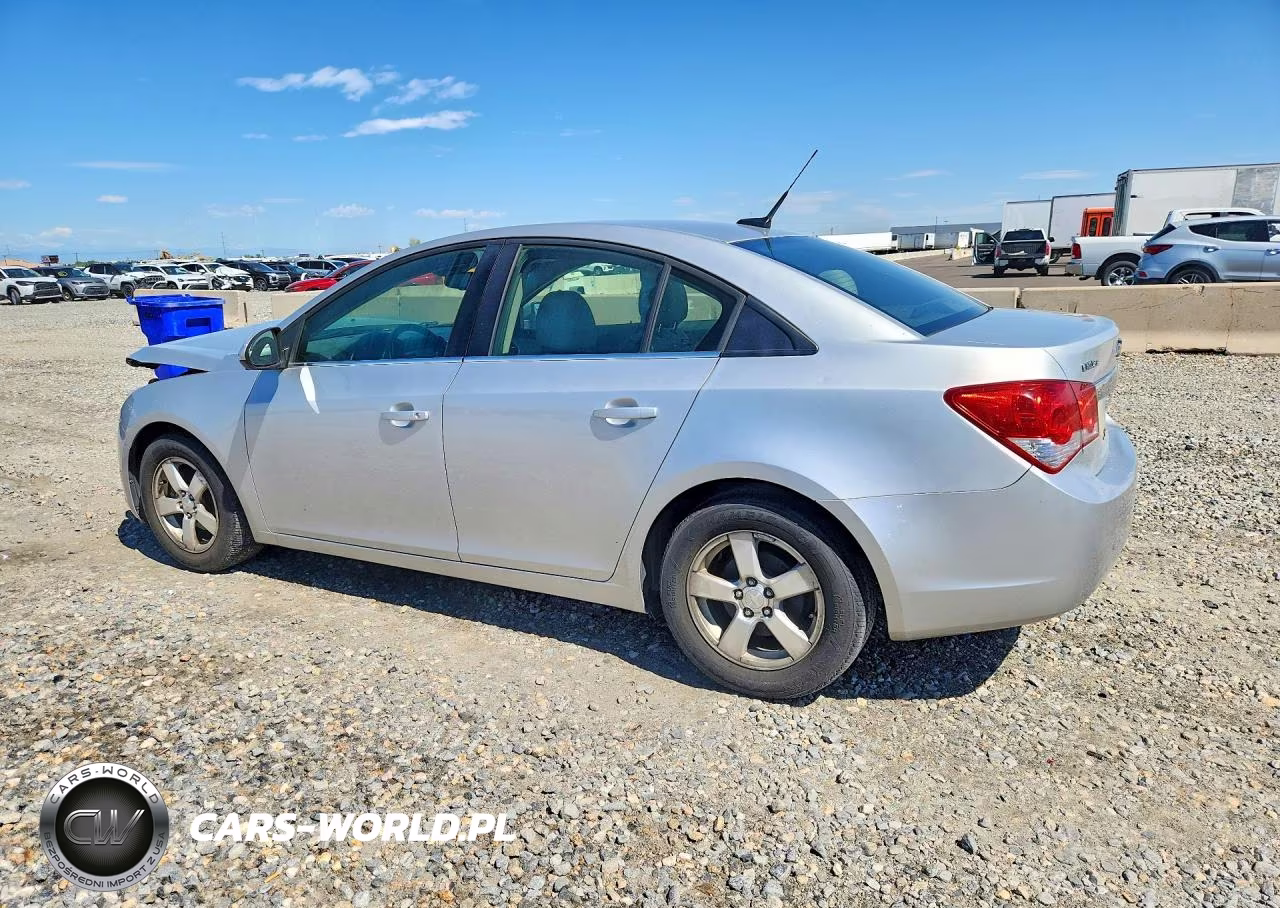 2012 Chevrolet Cruze Lt VIN:1G1PF5SC9C7380784 - 2