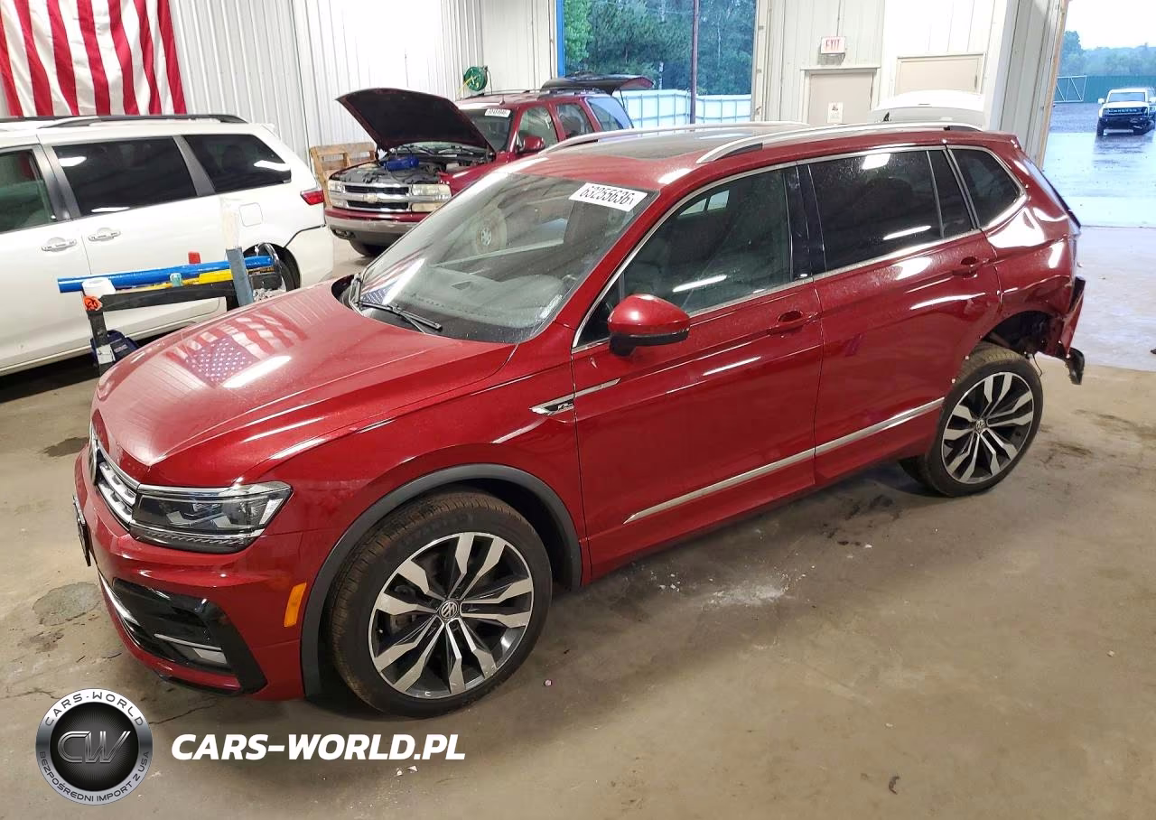 2018 Volkswagen Tiguan Sel Premium VIN:3VV4B7AX6JM198020 - 1
