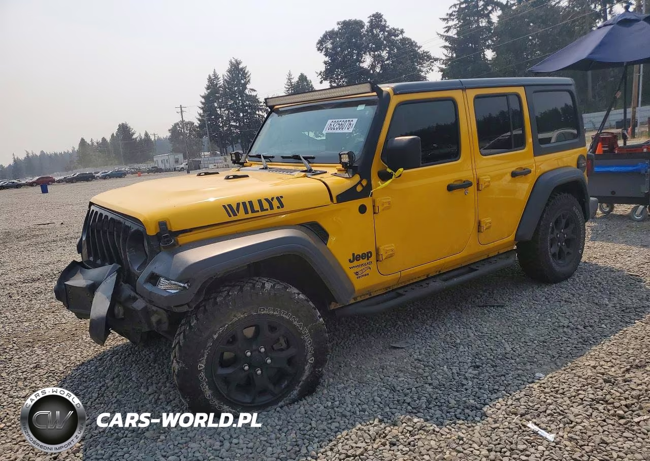 2020 Jeep Wrangler Unlimited Sport VIN:1C4HJXDG2LW307607 - 1