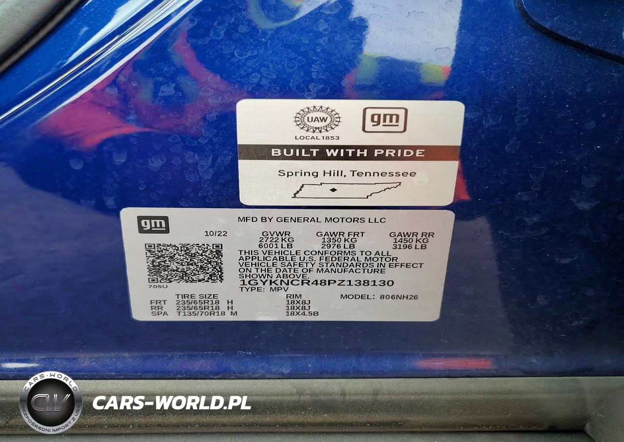 2023 Cadillac Xt5 Premium Luxury VIN:1GYKNCR48PZ138130 - 13