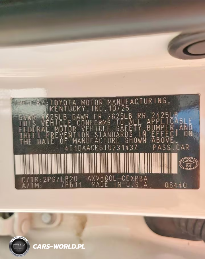 2026 Toyota Camry Xse VIN:4T1DAACK5TU231437 - 12