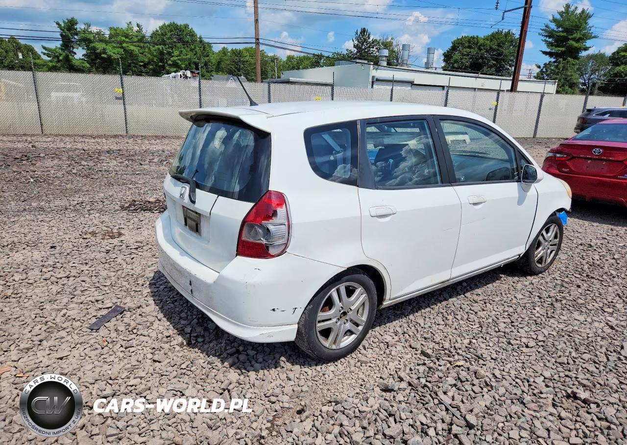 2007 Honda Fit S VIN:JHMGD38627S017148 - 3