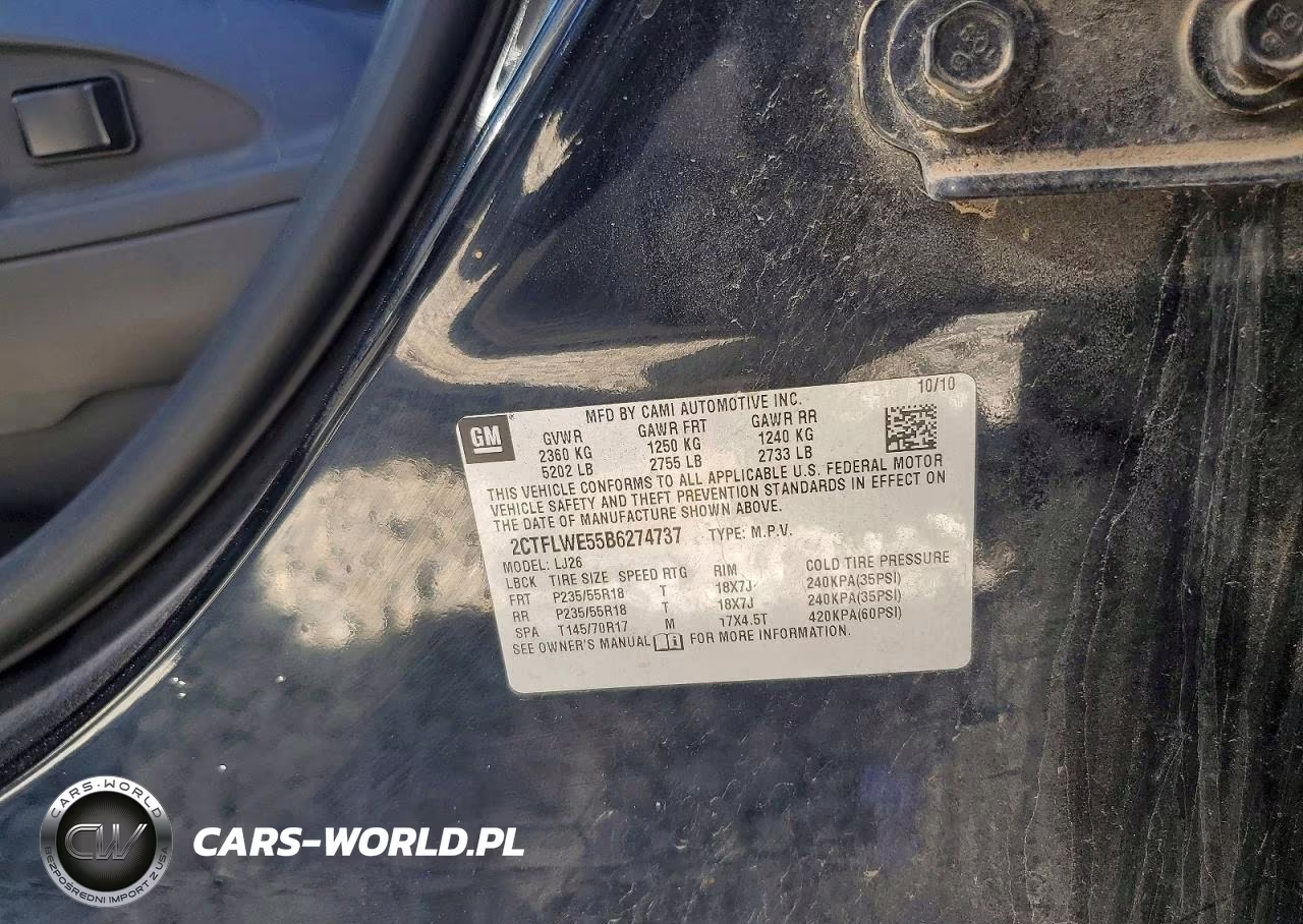 2011 GMC Terrain Slt VIN:2CTFLWE55B6274737 - 13