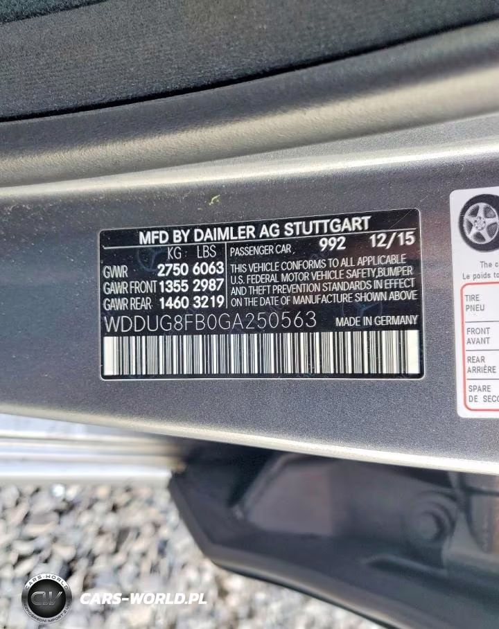 2016 Mercedes-Benz S 550 4Matic VIN:WDDUG8FB0GA250563 - 12