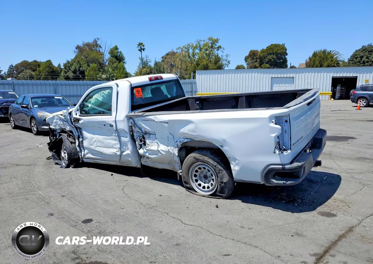 2022 Chevrolet Silverado C1500 VIN:3GCNAAED7NG563778 - 2