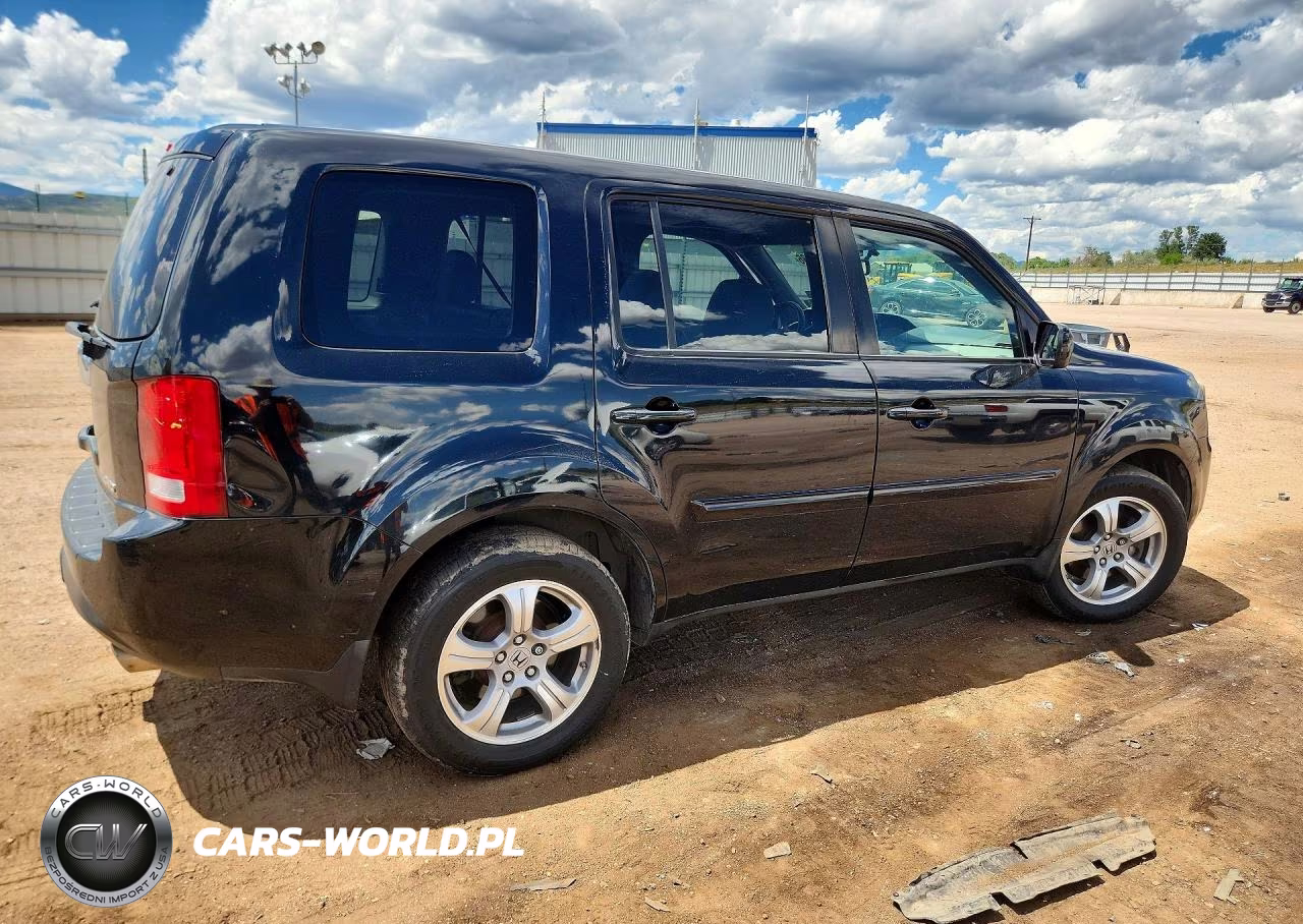 2013 Honda Pilot Exl VIN:5FNYF4H54DB032546 - 3