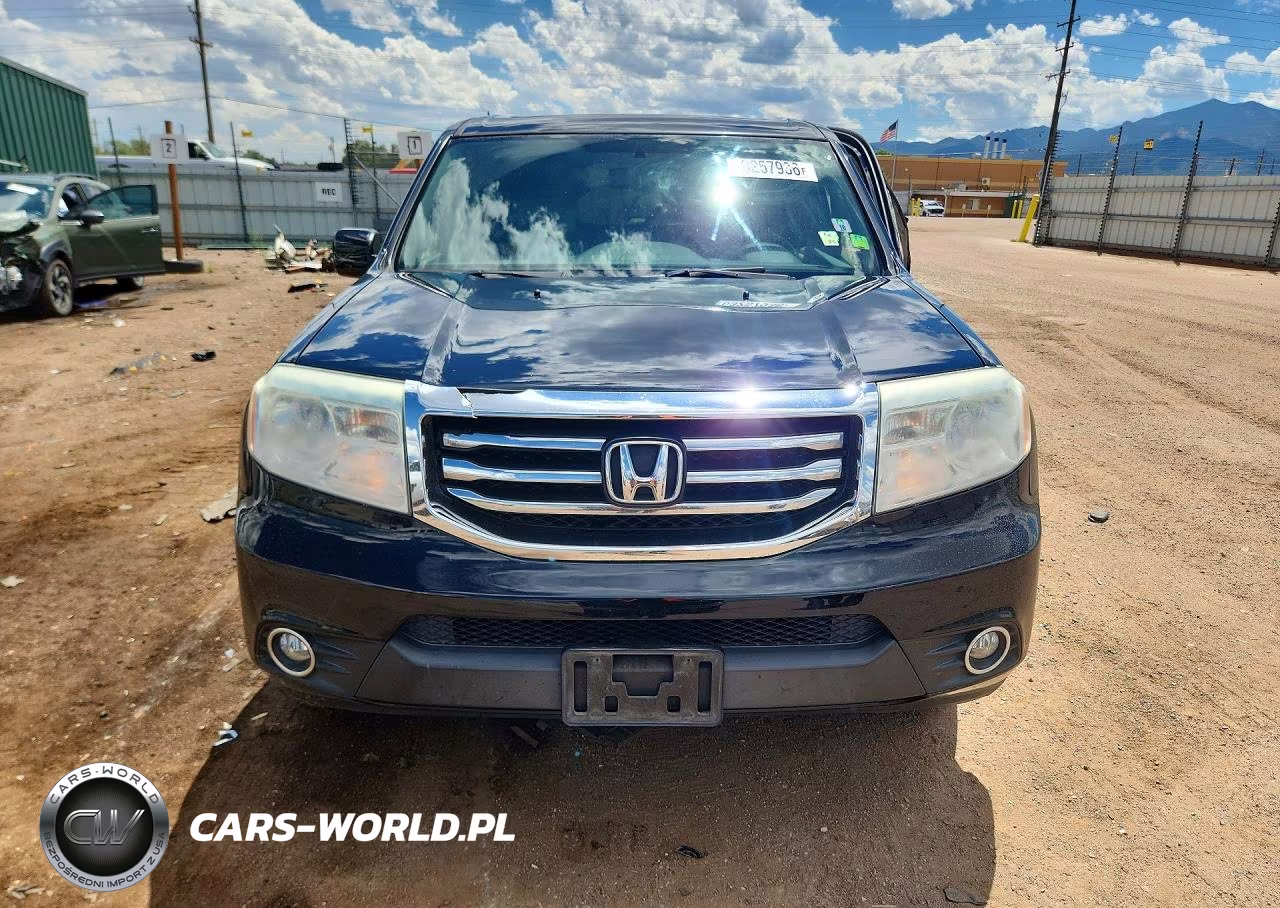 2013 Honda Pilot Exl VIN:5FNYF4H54DB032546 - 5