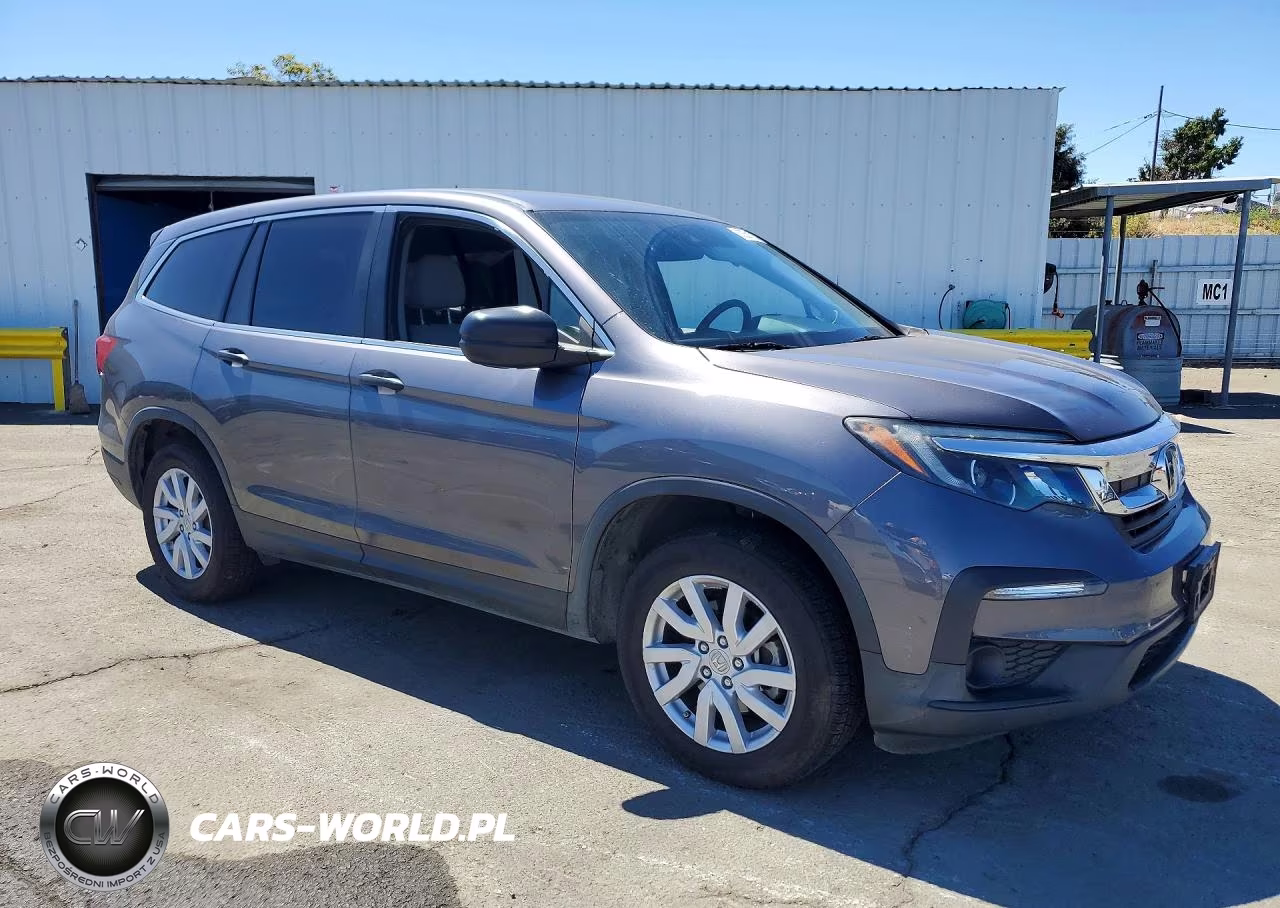 2020 Honda Pilot Lx VIN:5FNYF5H19LB017560 - 4