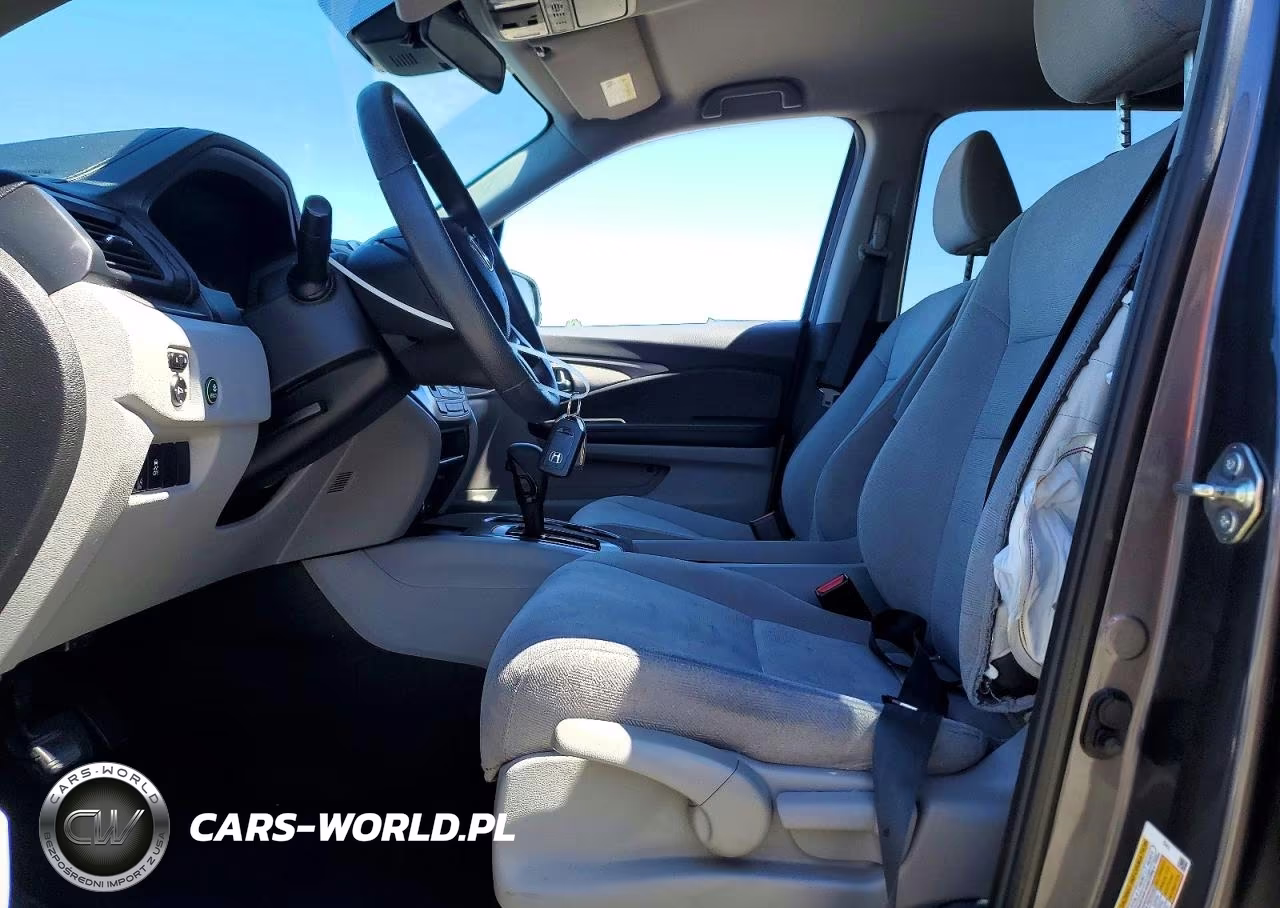 2020 Honda Pilot Lx VIN:5FNYF5H19LB017560 - 7