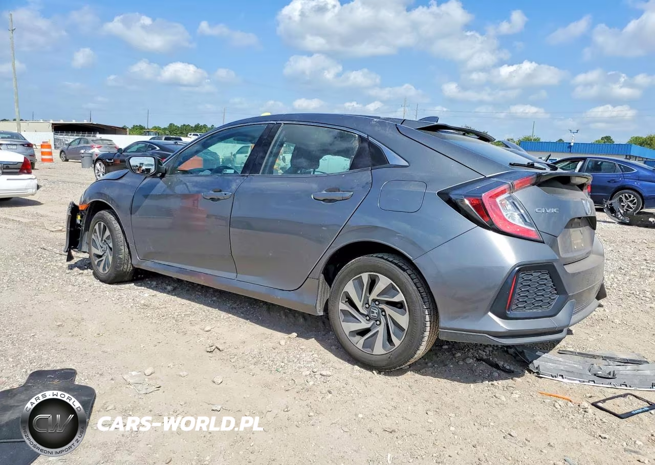 2019 Honda Civic Lx VIN:SHHFK7H37KU211128 - 2