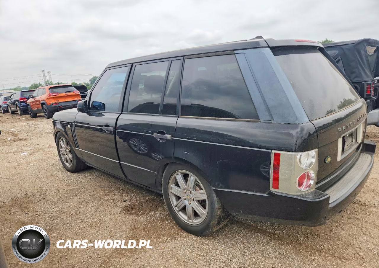 2008 Land Rover Range Rover Hse VIN:SALME15478A295729 - 2