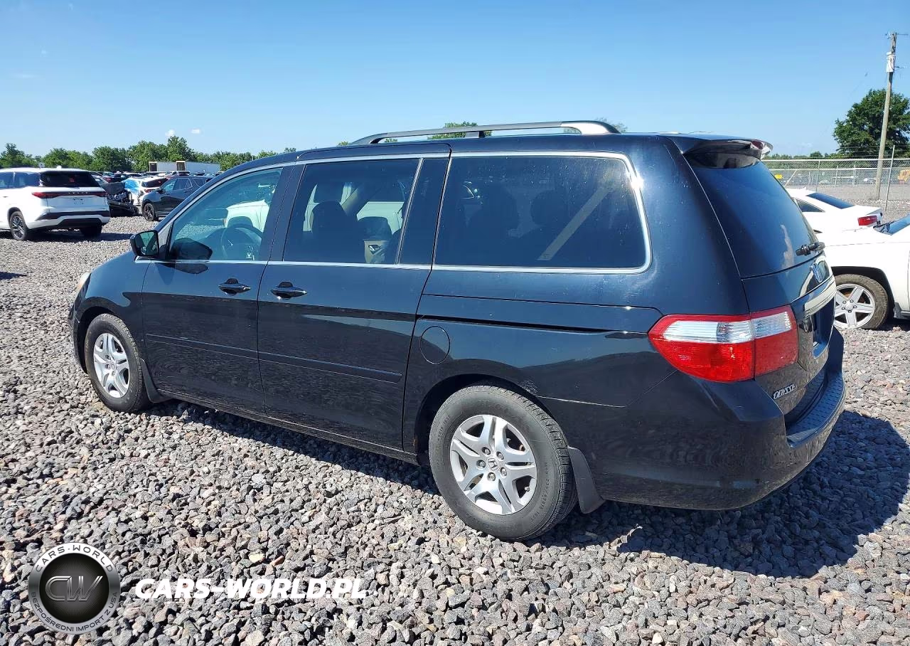 2007 Honda Odyssey Exl VIN:5FNRL38677B124285 - 2