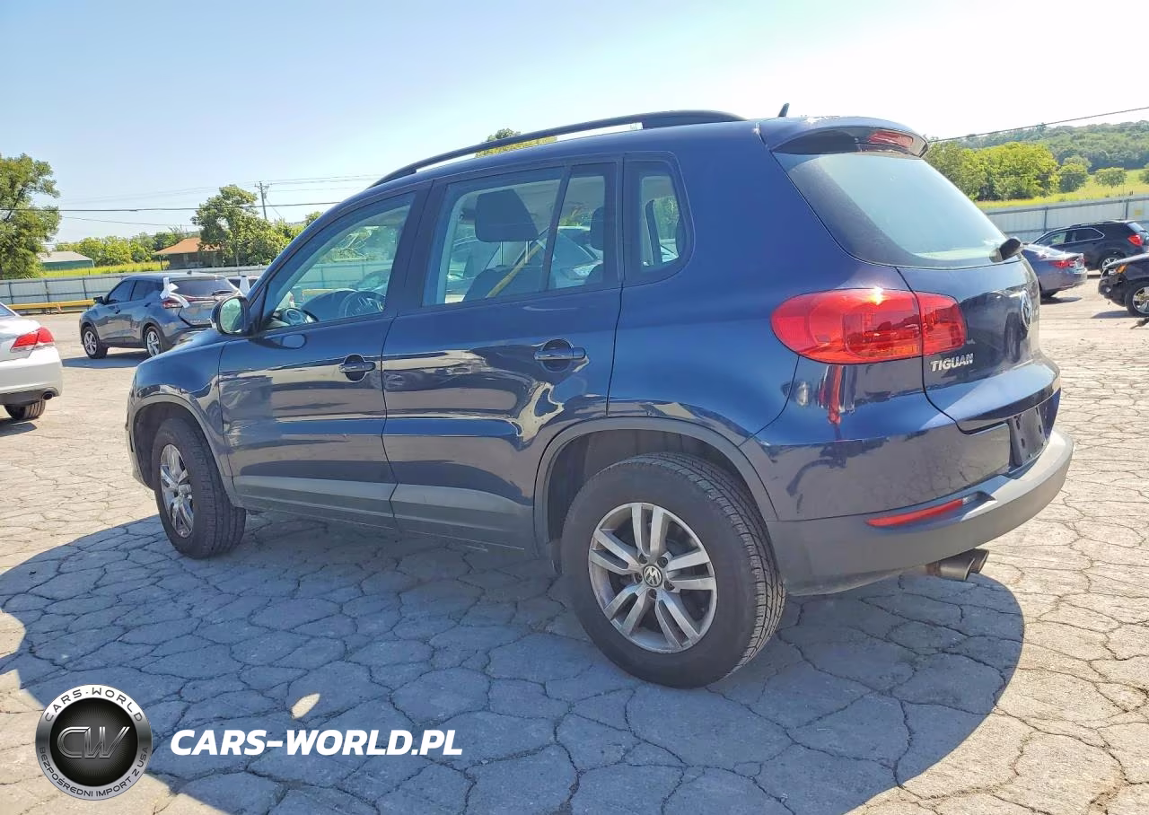 2016 Volkswagen Tiguan S VIN:WVGAV7AX7GW586595 - 2