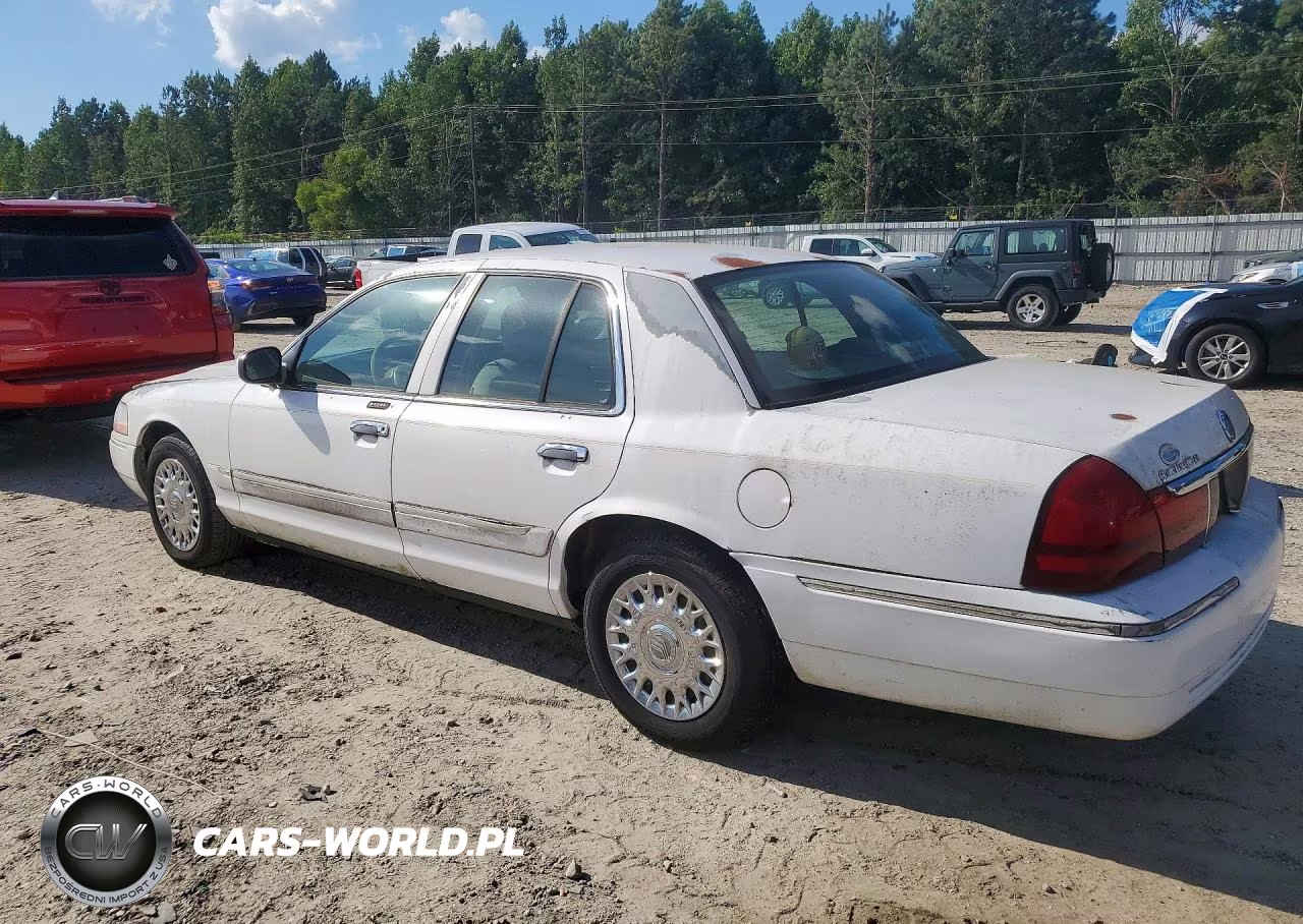 2003 Merc Grand Marquis VIN:2MEFM74W23X680400 - 2