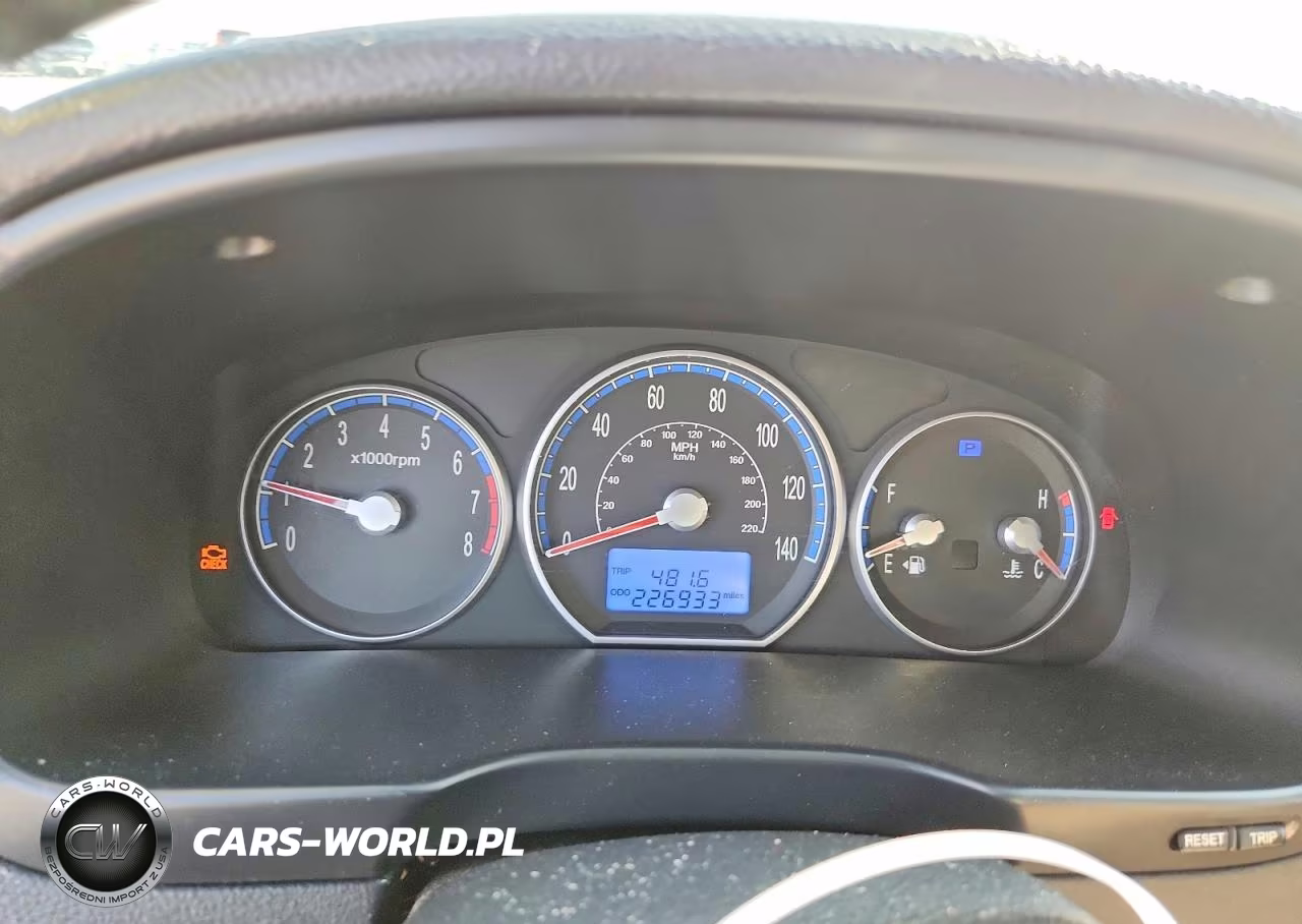 2009 Hyundai Santa Fe Gls VIN:5NMSG73D79H321087 - 9