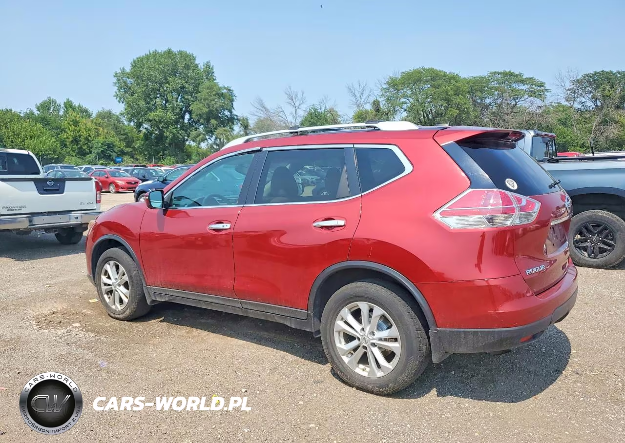 2016 Nissan Rogue Sv VIN:5N1AT2MV3GC740871 - 2