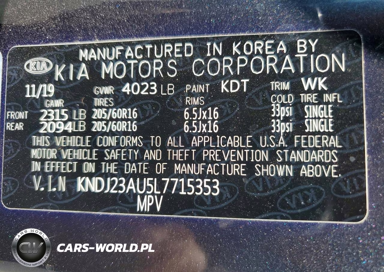 2020 Kia Soul Lx VIN:KNDJ23AU5L7715353 - 13