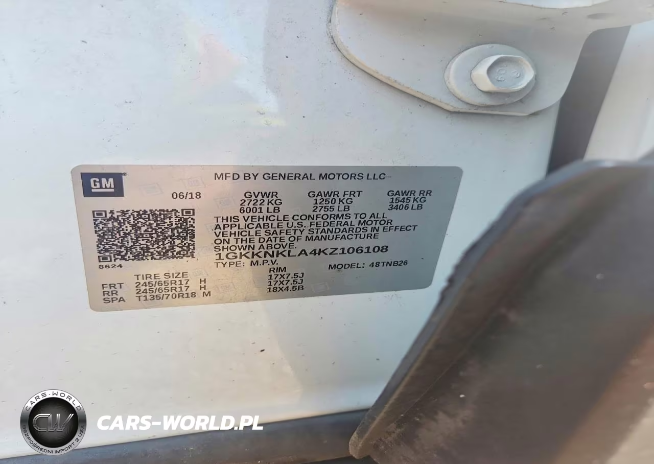 2019 GMC Acadia Sle VIN:1GKKNKLA4KZ106108 - 12