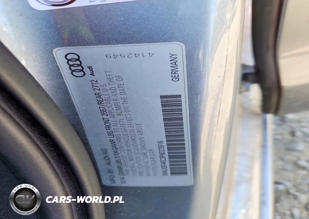 2015 Audi A6 Premium Plus VIN:WAUGFAFC3FN023916 - 13
