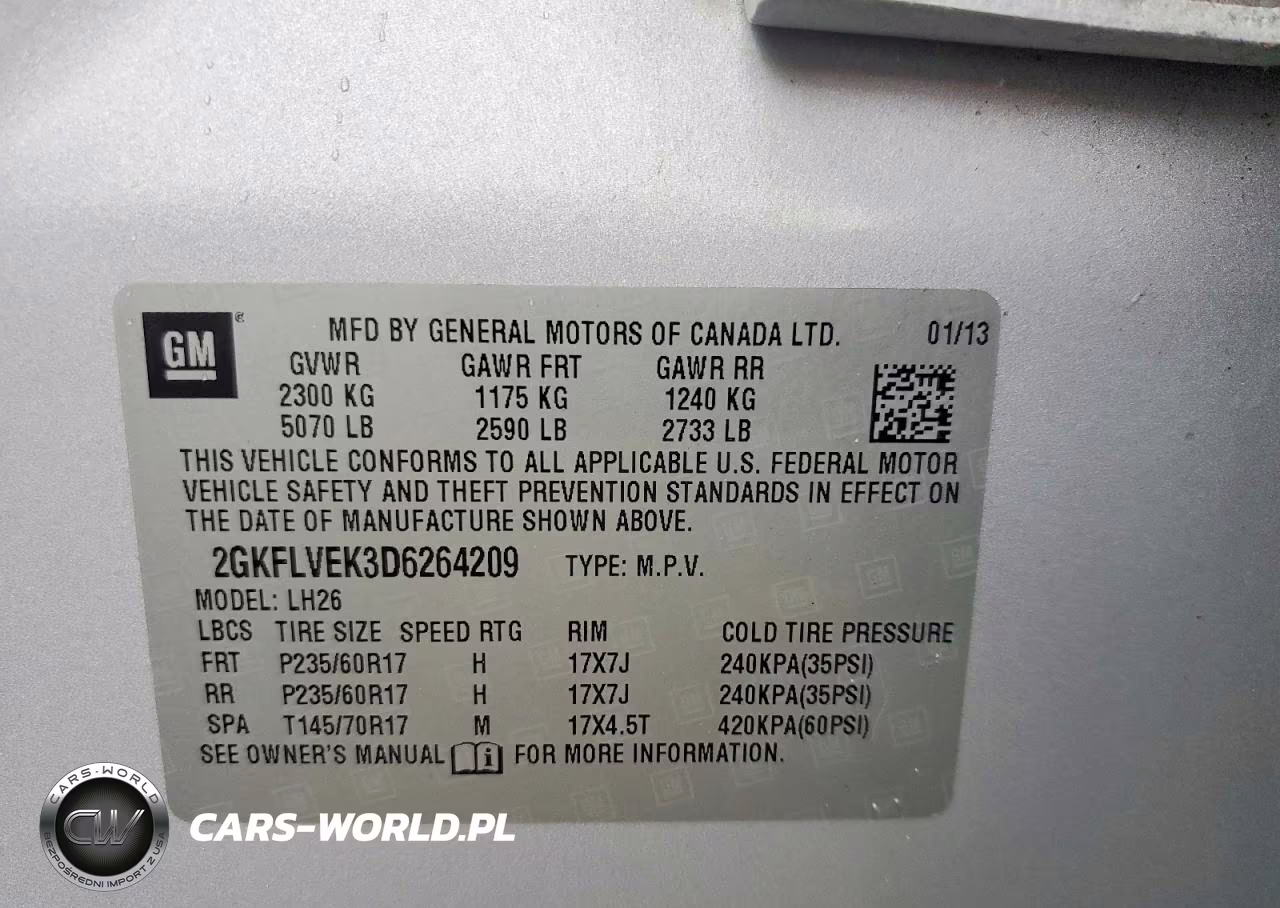 2013 GMC Terrain Sle 1 VIN:2GKFLVEK3D6264209 - 12