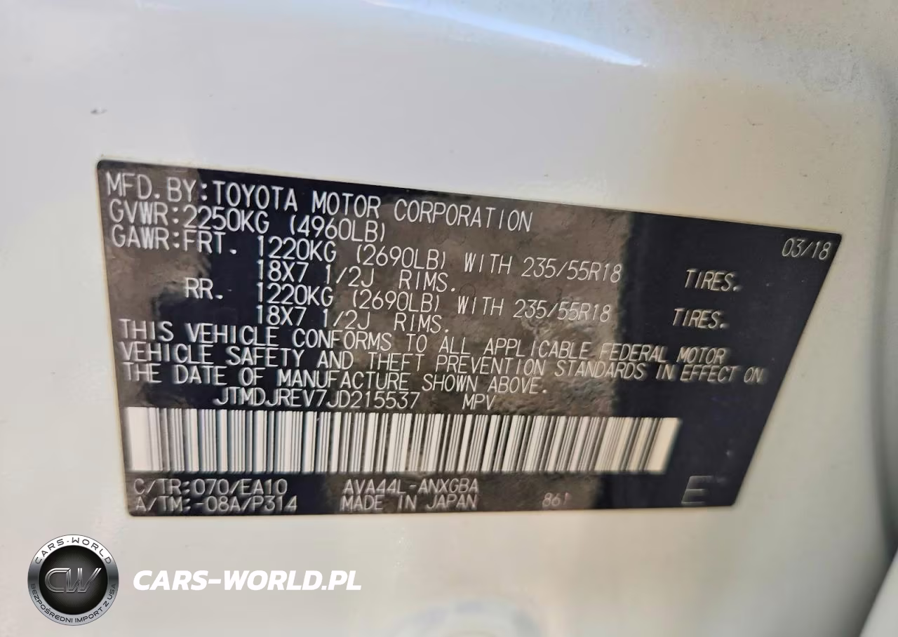 2018 Toyota Rav4 Hv Limited VIN:JTMDJREV7JD215537 - 14