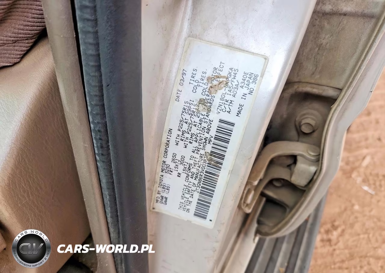 1997 Toyota 4Runner Sr5 VIN:JT3GN86R3V0038726 - 13