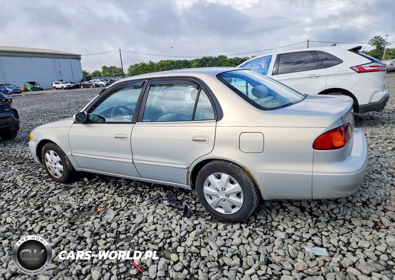 2001 Toyota Corolla Le VIN:2T1BR12E11C393818 - 2
