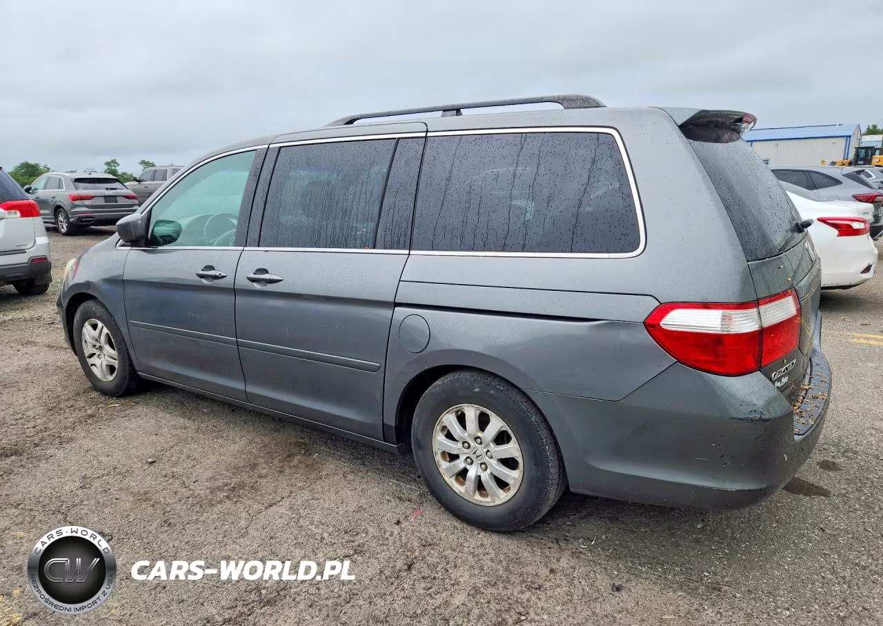 2007 Honda Odyssey Exl VIN:5FNRL38637B458622 - 2