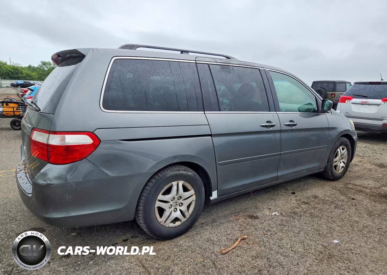 2007 Honda Odyssey Exl VIN:5FNRL38637B458622 - 3