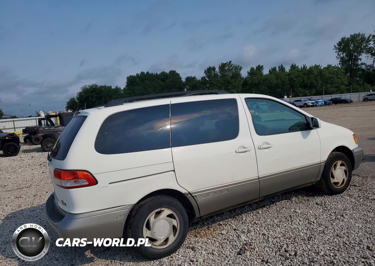 2002 Toyota Sienna Le VIN:4T3ZF13C72U495927 - 3
