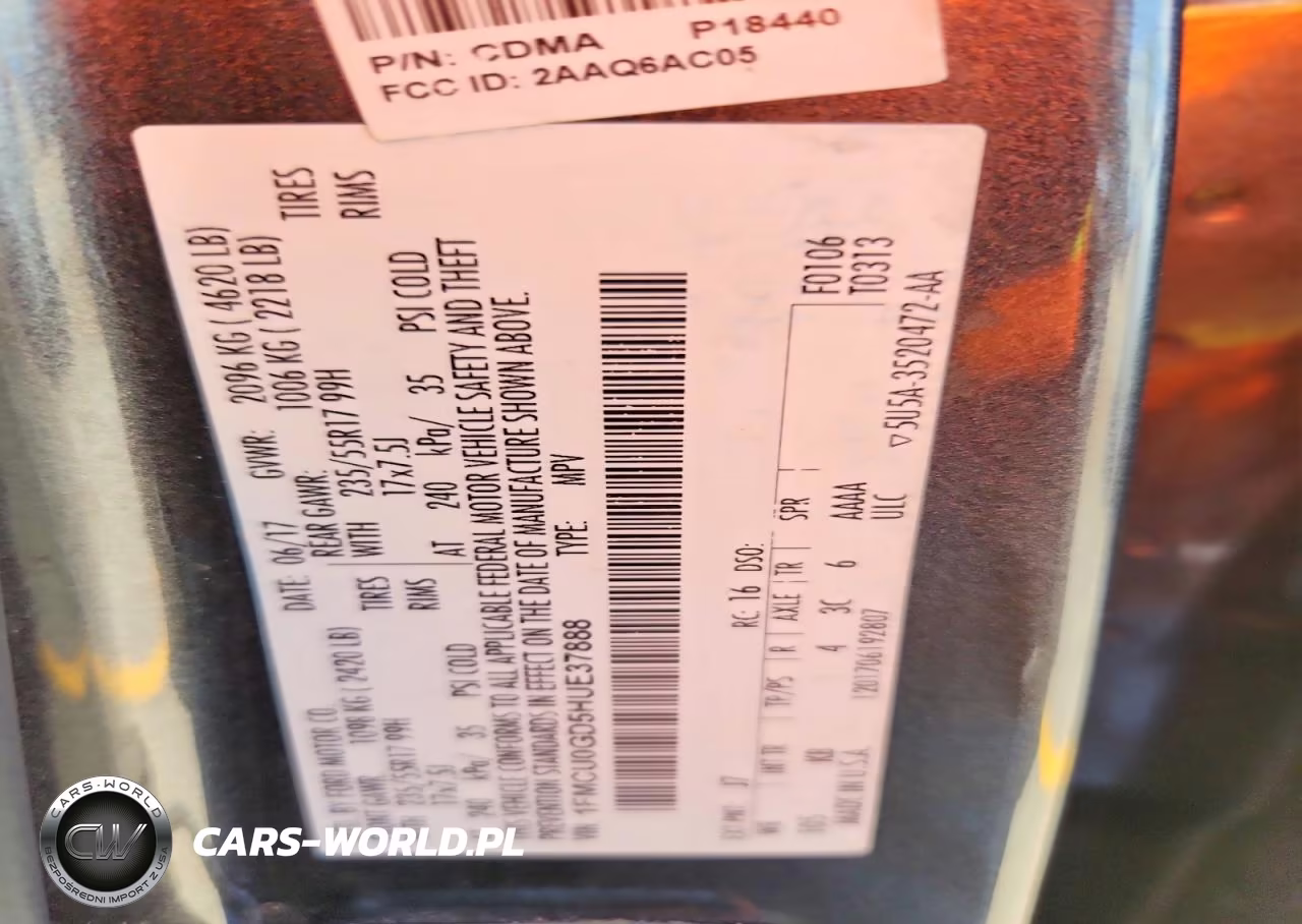 2017 Ford Escape Se VIN:1FMCU0GD5HUE37888 - 12