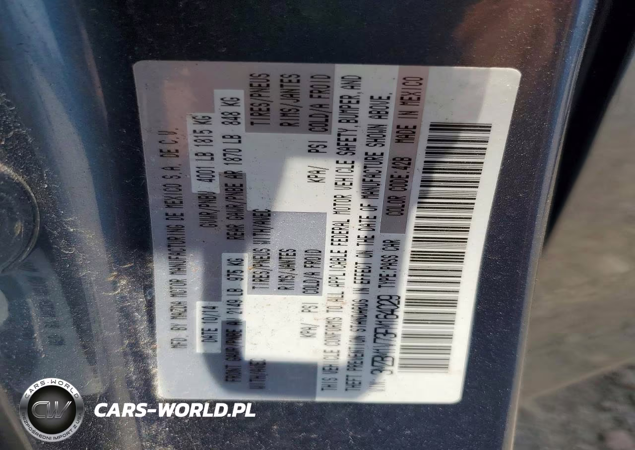2015 Mazda 3 Touring VIN:3MZBM1V73FM164029 - 12