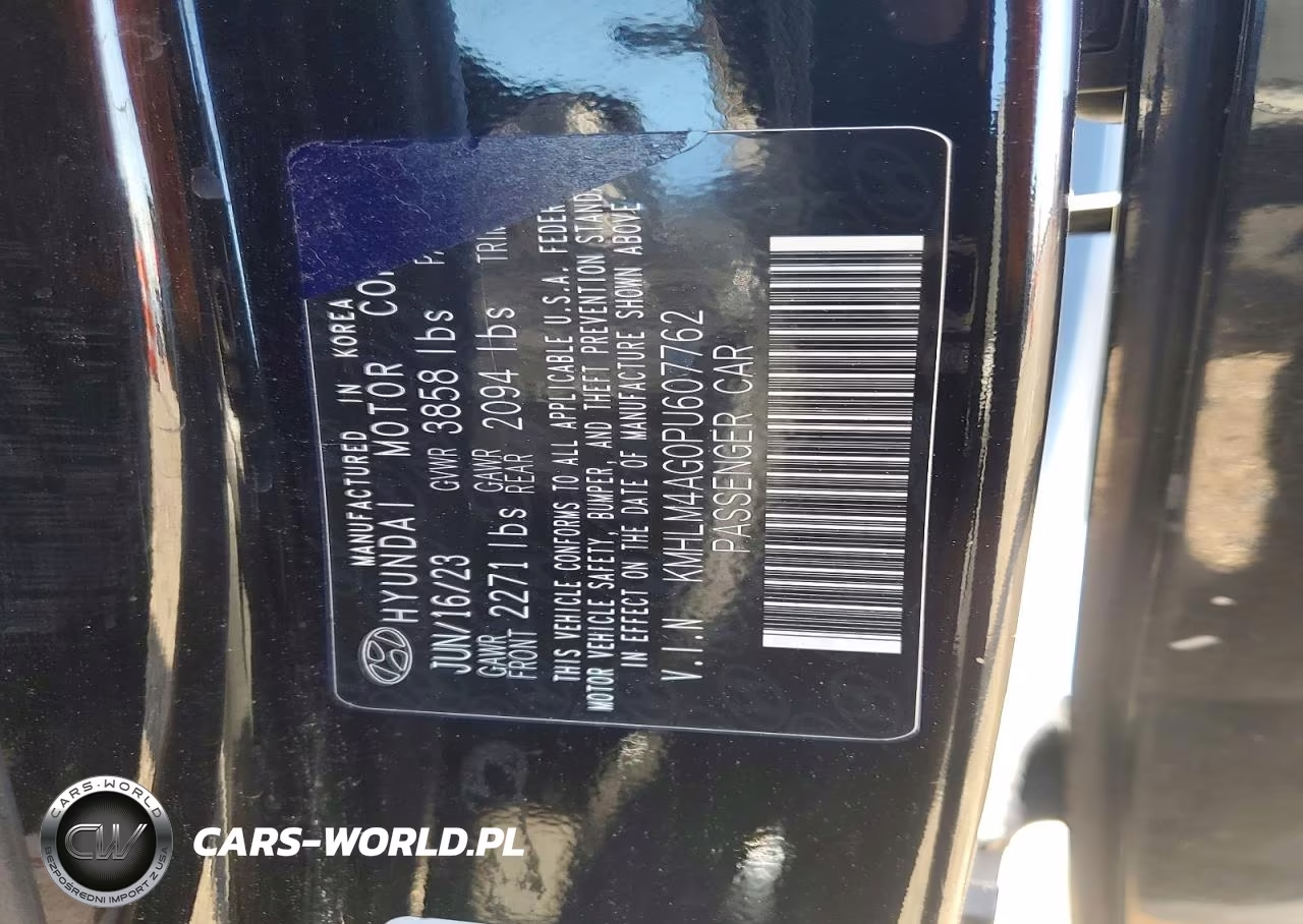 2023 Hyundai Elantra Sel VIN:KMHLM4AG0PU607762 - 13