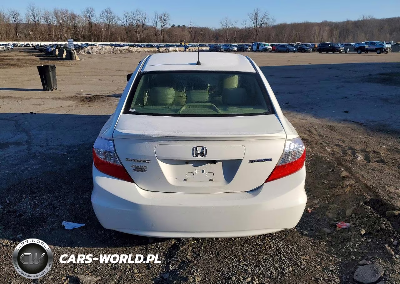 2012 Honda Civic Hybrid L VIN:JHMFB4F36CS007796 - 11