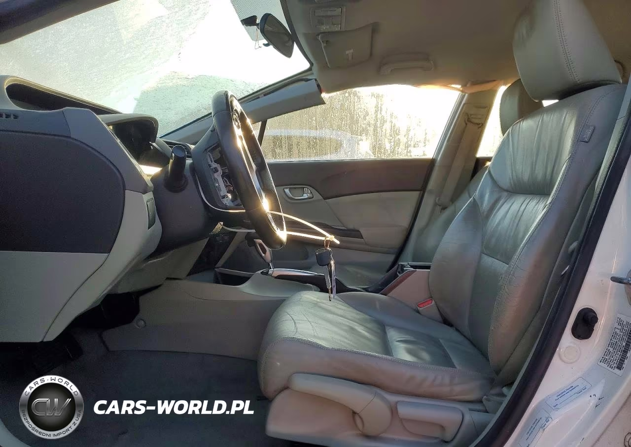 2012 Honda Civic Hybrid L VIN:JHMFB4F36CS007796 - 13