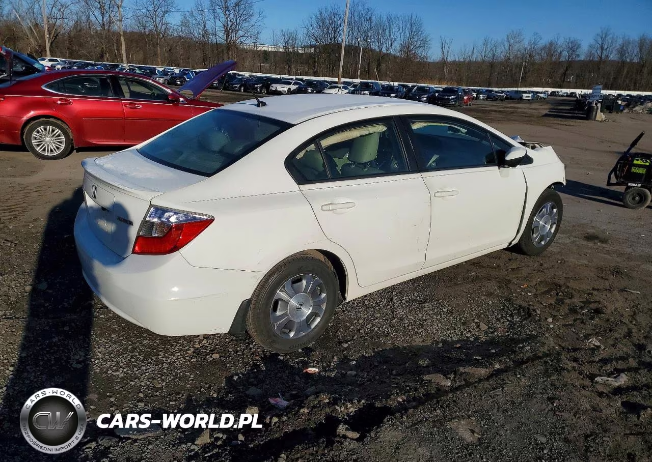 2012 Honda Civic Hybrid L VIN:JHMFB4F36CS007796 - 6