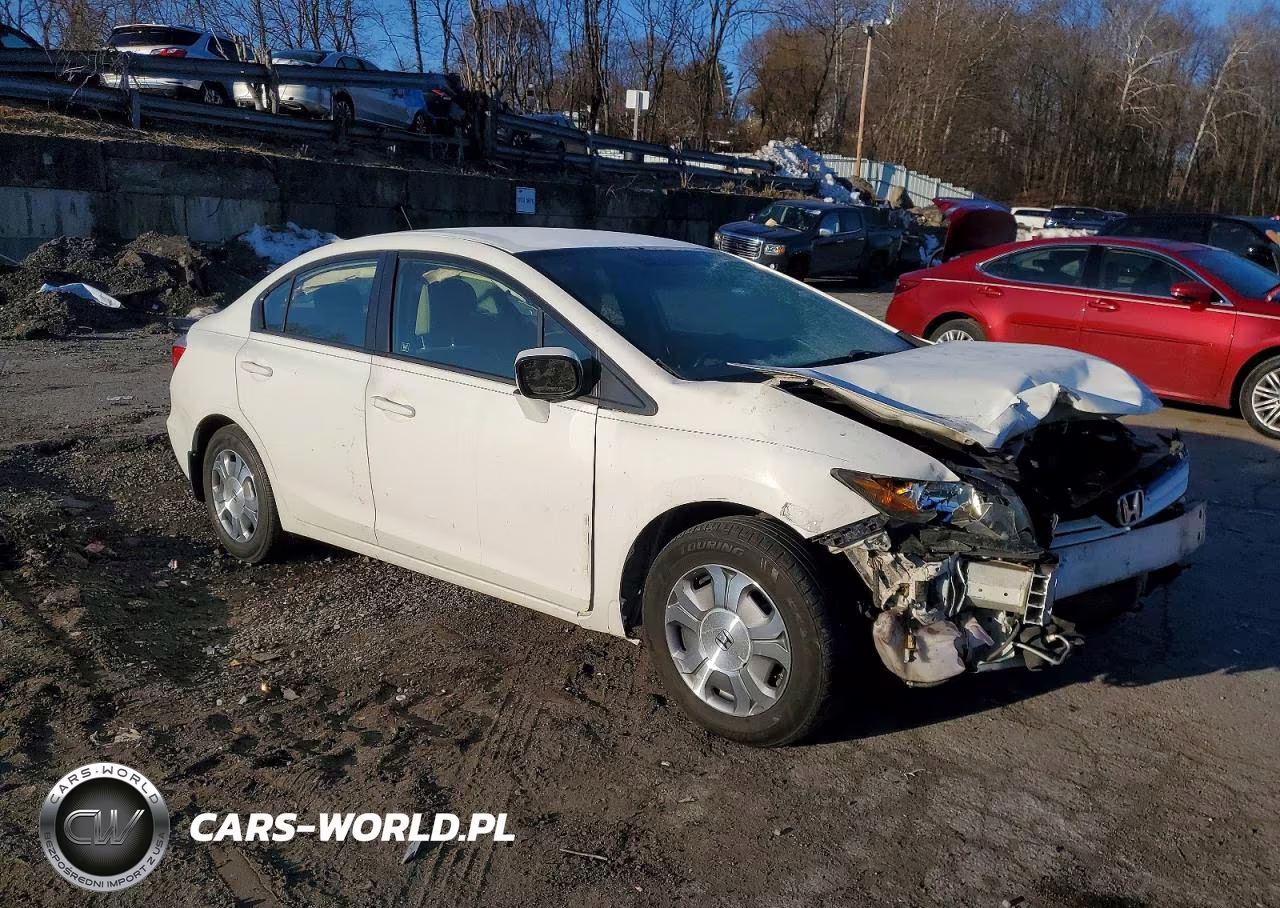 2012 Honda Civic Hybrid L VIN:JHMFB4F36CS007796 - 7