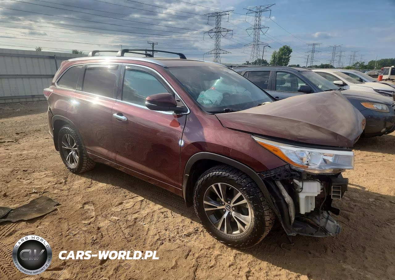 2016 Toyota Highlander Xle VIN:5TDJKRFH8GS304779 - 7