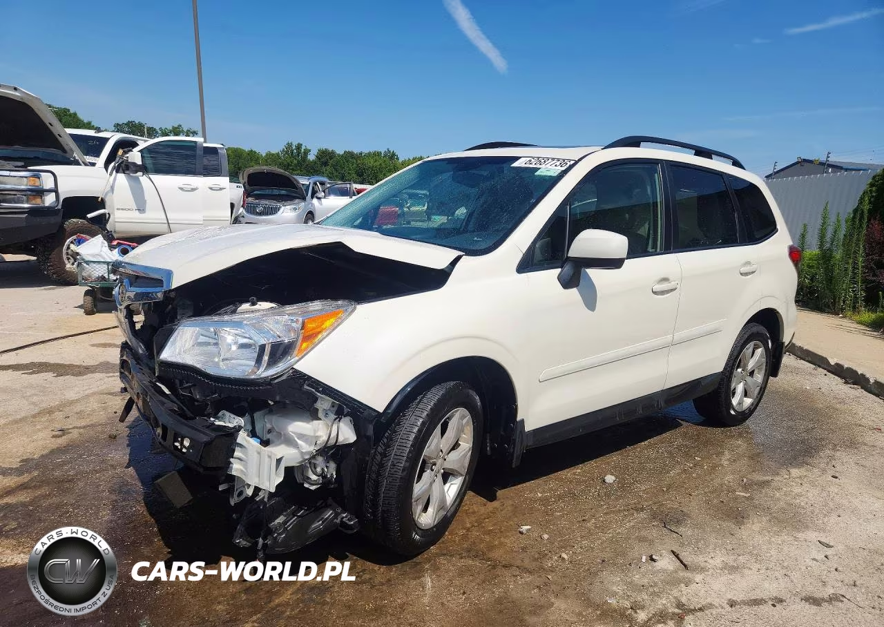 2016 Subaru Forester 2.5I Premium VIN:JF2SJAFC4GH555317 - 1